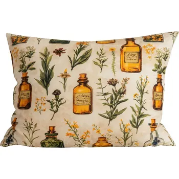 Povlak na polštářek Povlak na polštář z mikrovlákna APOTHECARY 70x90 cm, krémový