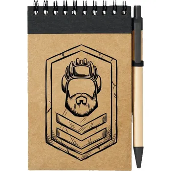 Sešit Poznámkový blok ARMY RANK (merch Tankista)