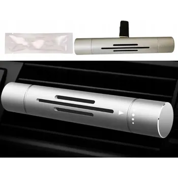 Vůně do auta Osvěžovač Vzduchu do Auta Jednoduchý Elegantní Hliníkový - Stříbrná BARVA s Regulací