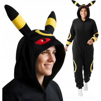 Dámské pyžamo Pyžamo Overal Kigurumi Kostým Převlek Pokémon Umbreon L: 165 - 175 cm