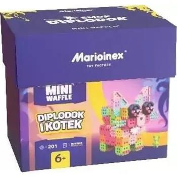 ostatní stavebnice Stavebnice Marioinex 280 dílů pro děti ve věku 6 let +