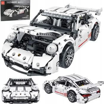 ostatní stavebnice Stavebnice Závodní auto GT - Model k sestavení, 1268 dílů