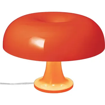 Lampička Retro LED Lampa ve tvaru houby, oranžová