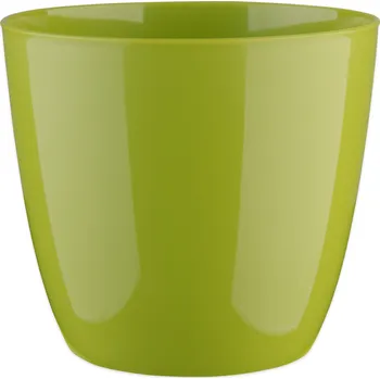 Obal na květináč Obal na květináč ELLA lesk 10cm jablečná zelená