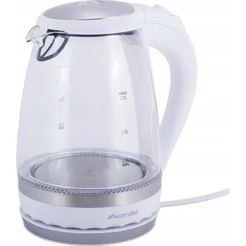 Rychlovarná konvice Elektrická konvice Kamille 1701A 2200 W 1,5 l bezbarvá