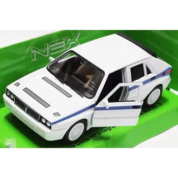autíčko LANCIA DELTA HF INTEGRALE EVOLUZIONE MARTINI 5 MODEL KOVOVÝ WELLY 1:34-39