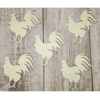 Velikonoční dekorace Kohoutek s otvorem pro zavěšení velikost: 7 cm