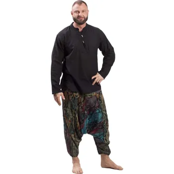 Dámské kalhoty Teplé harémové kalhoty / Sultánky JUNGLE IX.