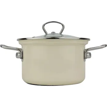 Belis Eco-Ceramic hrnec krémový 24 cm