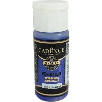 Výtvarná barva Akrylová barva Cadence Premium, 25 ml - ultramarine, modrá ultramarin