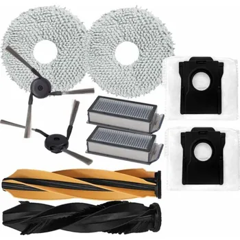 Sada příslušenství pro robotický vysavač HEPA filtry, mopy, sáčky a kartáče pro DREAME Bot X50 Ultra Black RLX85CE-6-BK sada 10ks