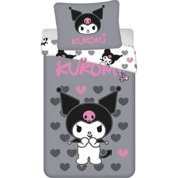 Povlečení Bavlněné povlečení Kuromi HK065 70x90, 140x200