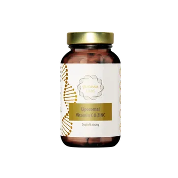 Puravia LABS Liposomální vitamín C se zinkem, 60 kapslí