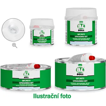 Karosářský tmel BOLL Jemný karosářský stěrkový tmel 250g, 002013