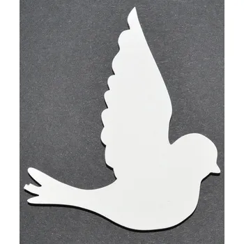 Svatební dekorace Holubice Barva: bílá, Varianta: 1, velikost: 3 cm