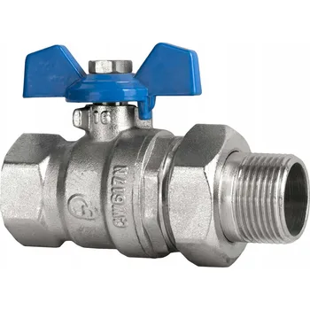 Ventil Kulový kohout 1" Pn30 Dn25 Španělský s polovičním spojem, Diamond ucpávka