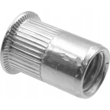 Matice M5 NEREZOVÁ PŘÍRUBOVÁ MATICE S KUŽELOVOU PŘÍRUBOU 10 KS