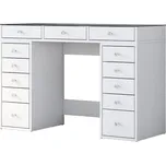 Toaletní stolek 120 x 79,8 x 44,5 cm, bílý - B SKYE DECOR