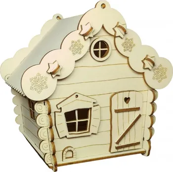 Svícen Dřevěná chaloupka