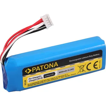 Bluetooth reproduktor PATONA baterie pro reproduktor JBL Charge 2+ 6000mAh 3,7V Li-Pol MLP912995-2P PT6512