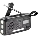 Sandberg Survivor All-in-1 DAB Radio 4500 mAh, multifunkční outdoorové rádio, černé