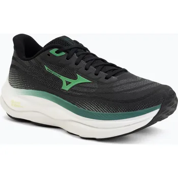 Pánská sportovní obuv Pánské běžecké boty Mizuno Wave Sky 9 black/goblin green/alpine green
