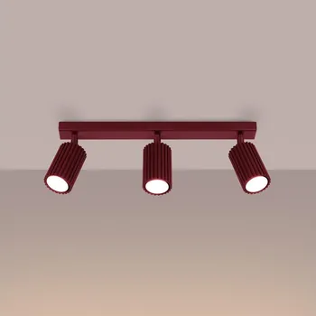 Bodové svítidlo Brilagi - LED Bodové svítidlo CRESTO 3xGU10/10W/230V burgundy
