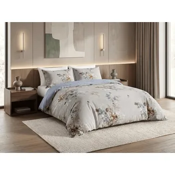 Povlečení Mikroflanelové povlečení KWIANO šedé Rozměr povlečení: 70 x 90 cm | 140 x 200 cm