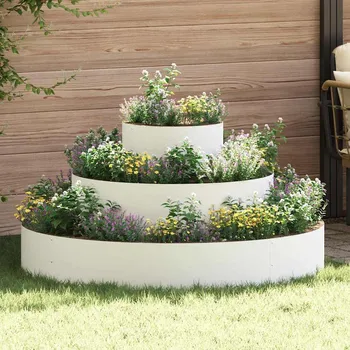 Truhlík Zahradní pěstebník Bílá 120 x 120 x 20 cm