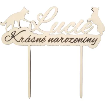 Party dekorace Zápich k narozeninám