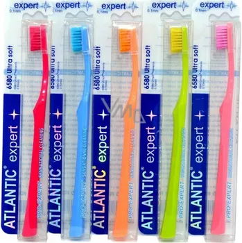 Zubní kartáček Atlantic Expert ultra soft 6580 3 ks