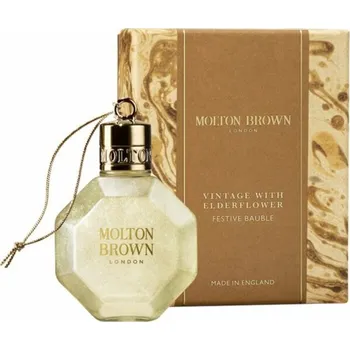 Sprchový gel Molton Brown Vintage Elderflower Festive Bauble Bath & Shower Gel - Koupelový a sprchový gel 75 ml