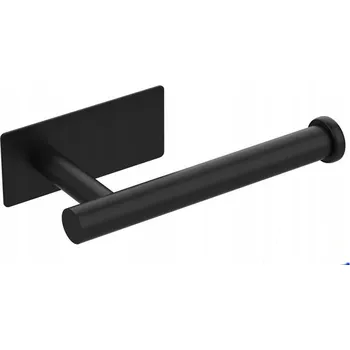 Ibergrif nástěnný držák na toaletní papír černý kovový