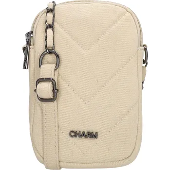 Pouzdro na mobilní telefon Charm London Hollywood W00600 Beige