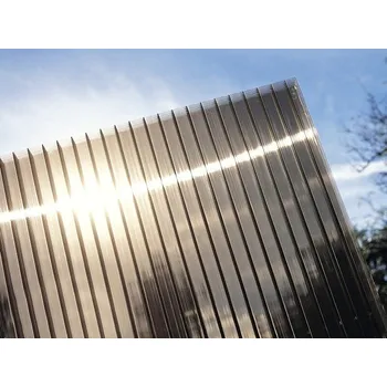 Polykarbonátová deska Komůrková polykarbonátová deska 2,10 × 5 m, 2 stěny – 1,3 kg/m² (bronz)