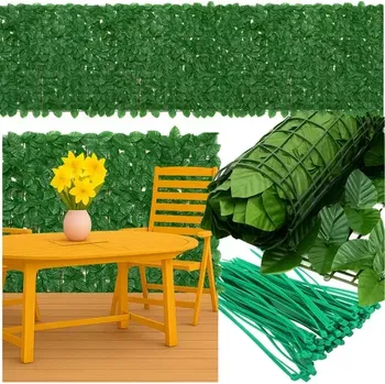 Příslušenství pro plot Umělý živý plot 50 x 500 cm – břečťan