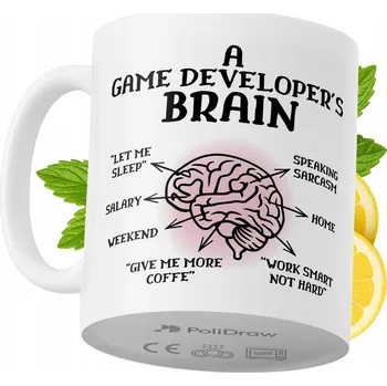 Hrnek Polidraw Hrnek Polidraw Game developer keramický 330 ml