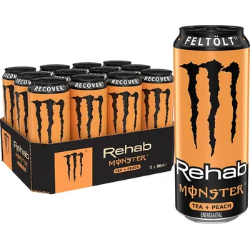 Energetický nápoj Monster Rehab Peach 12x500ml HU