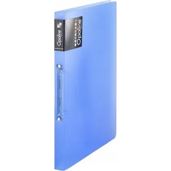 PP pořadač z kartonu, 2 kroužky, polypropylen ICE A4, modrý