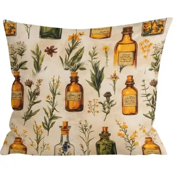 Povlak na polštářek Povlak na polštář z mikrovlákna APOTHECARY 45x45 cm, krémový