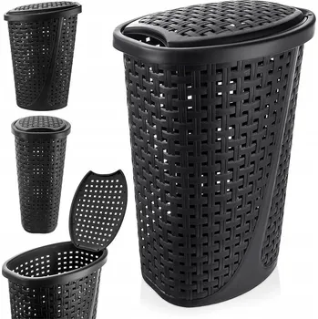 Koš na prádlo Koš na prádlo Artemis 45 l černý