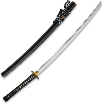 Replika zbraně Kawashima Katana Kohaku s hamonem Shaku AISI 1095