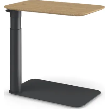 Psací stůl Humanscale Float Micro nastavitelný odkládací stolek černý