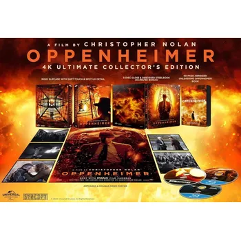 Blu-ray film Oppenheimer - Ultimate Collectors Edition Steelbook 4K UHD + Blu-ray (bez CZ)