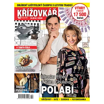 Křížovkář TV magazín – 1 rok + kniha Tvoření pro děti od jara do zimy