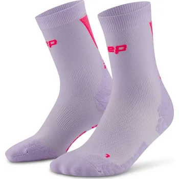 Pánské ponožky CEP Vysoké kompresní ponožky ULTRALIGHT 4.0 Pánské Velikost: III, Barvy: lilac/pink