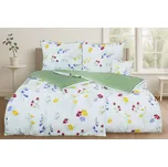 Bavlněné povlečení PLUS prodloužené KETA žluté