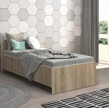 Dětská postel Dětská postel JUNIOR 180 x 90 cm v dekoru dub sonoma