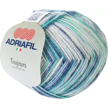 Příze Adriafil Toujours 35 (Přírodní příze Toujours mix blu oceano)