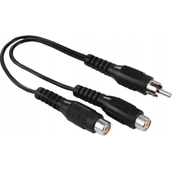 Audio kabel Kabel Hama cinch 1x RCA (cinch) - 2x RCA (cinch) 0,1 m